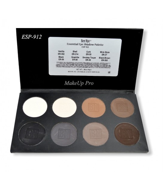 Ben Nye Eye Shadow Palette, 8er   ESP-912