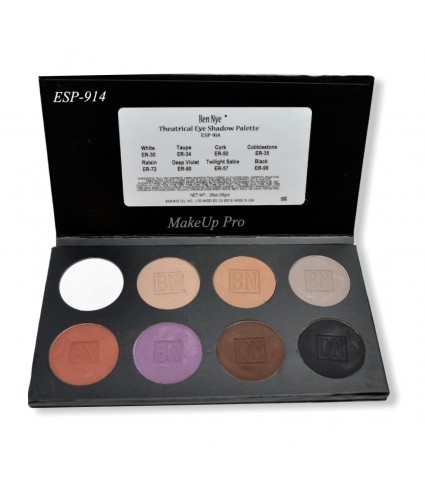 Ben Nye Eye Shadow Palette, 8er  ESP-914