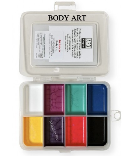 Bluebirds Sideshow Palette: Body Art