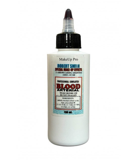 Robert Smith Professional Simulated Blood, 150 ml  Arterial